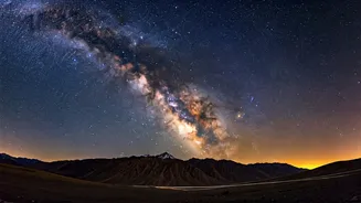Why Cosmic Particle Dust Trails Show Up Brightest In Ladakh