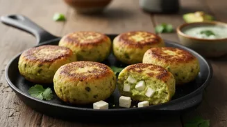 Avocado and paneer can be combined into soft pan-cooked kebabs Is The Main Development; Binding matters because avocado softens the mixture Is The ...