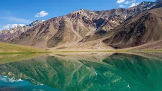 Tso Moriri And Its Turquoise High-Altitude Waters