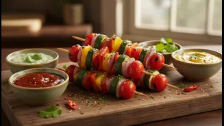 What World Kebab Day Vegetarian Snack Boards Teaches Us about Smoky Regional Kebabs