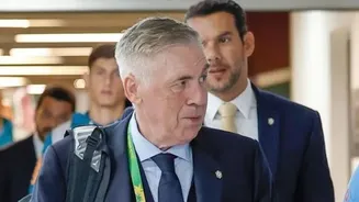 Brasil chega aos EUA e Ancelotti manda recado antes da Copa: “Time está pronto”
