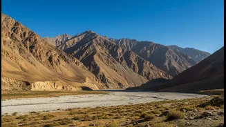 How rain-shadow microclimates make Spiti and Ladakh safe from severe monsoon mountain landslides