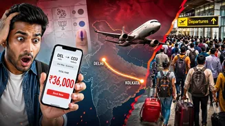 Delhi to Kolkata Airfare Skyrockets to Rs 36,000 Ahead of West Bengal Elections - Check Latest Prices