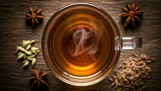 Warm Cumin Fennel Tea Comfortably Tackles Hot Weather Bloating
