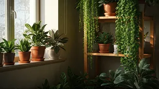 Plant-Filled Homes Feel Calming For A Reason
