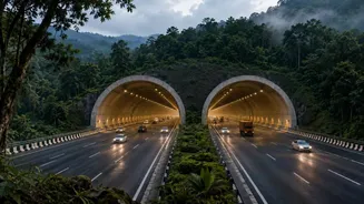 India's First 8-lane Tunnel Is Beneath A Tiger Reserve And Set To Open After June 20; Details Inside