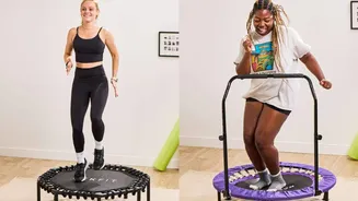 Trampoline fitness sessions: 5 unexpected perks