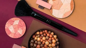 Indian Makeup Is Embracing Peach Blush For A Natural-Looking Flush Across Different Skin Tones