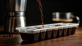 Stop Wasting Filter Coffee Decoction Use This Ice Cube