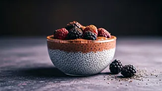 Chocolate Chia Pudding Brings Fibre And Flavour Together