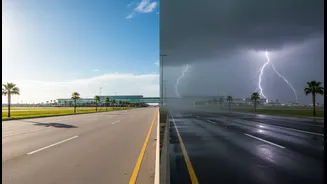 Airport Commutes Have Entered Weather-Check Mode