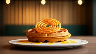 Why Cafes Are Adding Jalebi Waffles Everywhere