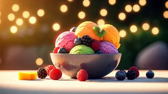 Summer Parties Need More Fruit Sorbet Energy