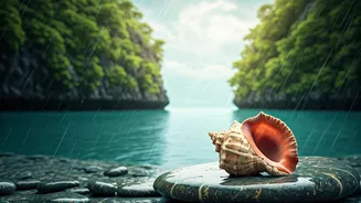 Green Islands Make Rainy Honeymoons Feel Special