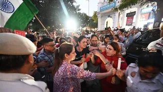 Several detained as 'restore democracy' protest march begins in Delhi