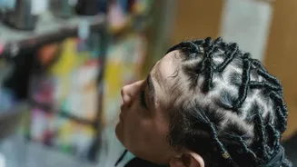 How to volumize fine hair with twist braids