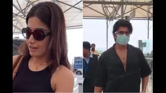 Rashmika Mandanna Jets Off With Vijay Deverakonda And His Family Ahead Of Her 30th Birthday | Watch