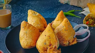 Crispy Air Fried Street Food Make Low Oil Samosas And Momos At Home
