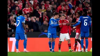Prestianni é suspenso pela Uefa após racismo contra Vini Jr.