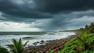 Monsoon arrives on India's west coast