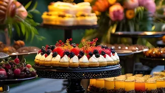 How to Arrange Dessert Stations for an Easy Guest Flow