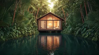 Secure Secluded Backwater Eco Cabins For Maximum Intimate Travel Comfort