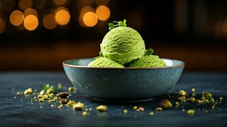 Chilled Avocado Pistachio Vegan Ice Cream Dominates Elite Dessert Menus