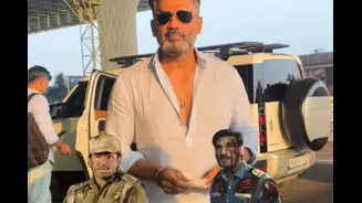 Suniel Shetty’s Paparazzi Moment Makes Fans Say ‘Baap-Beta Same Lagte Hain’