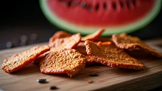 Upcycled Watermelon Rind Crisps Are High-Key A Total Gamechanger