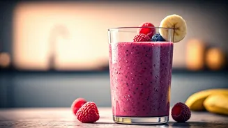 Energize Your Mornings: The Ultimate 5-Minute Berry Banana Smoothie