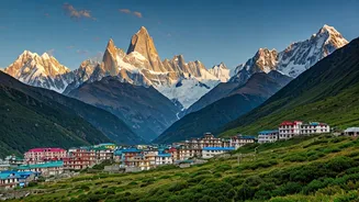 Panchachuli Peaks Make Munsiyari Look Unreal
