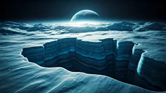 Moon's Polar Ice: A 1.5 Billion-Year Accumulation and Its Mission Implications