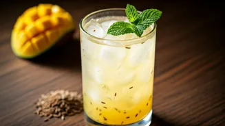 Beat Afternoon Heat With Crushed Cumin Raw Mango Soda
