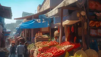 How Farmers, Markets And Shoppers Connect Through Monsoon Rain