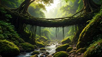 Living Root Bridges Are Meghalaya's Natural Flex