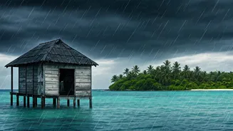 Rain Keeps Andaman Travellers Checking Their Plans