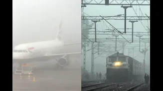 Haze To Disrupt Flights And Trains For 2 More Days As Fog Lingers Over North India