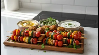 Indian Kitchens: How World Kebab Day Vegetarian Snack Boards Changes Everyday Planning