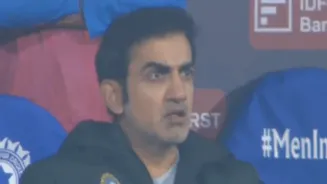 WATCH: Gautam Gambhir loses his cool as Arshdeep Singh sends down 7 wides in an over