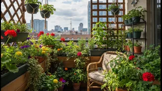 How renters turn small apartment balconies into vibrant green urban garden oases
