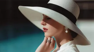 What makes oversized hats a summer favorite
