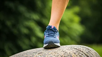 सिंगल-लेग बैलेंस: चेतावनी और अभ्यास!