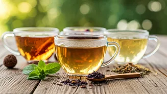 5 Herbal Teas: Glowing Skin & Hair Growth Secrets