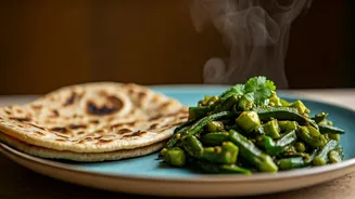 Bhindi-Roti: A Balanced Lunch?