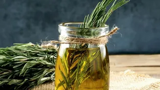 Zero waste herb oil infusions repurpose leftover mint coriander stems for cooking