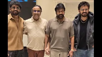 Chiranjeevi And Venkatesh’s Reunion With Nagarjuna Wins Hearts, Photo Goes Viral