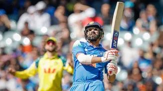 Rohit back in form, hits solid 73 vs Australia