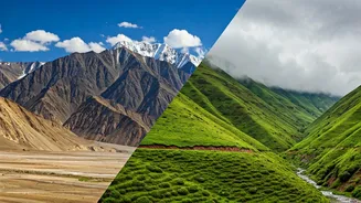 Ladakh And Ghats Serve Two Monsoon Moods
