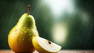 How Fresh Pears Effortlessly Prevent Sudden Rainy Discomfort