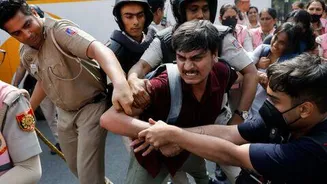 Cockroach Janata Party protesters detained in Delhi over Gyanesh Kumar
